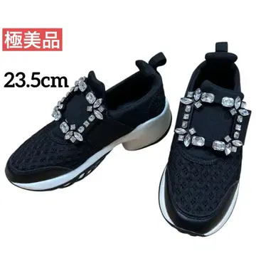 [컨디션 최상] 반짝이는 비쥬 스니커즈 23.5cm