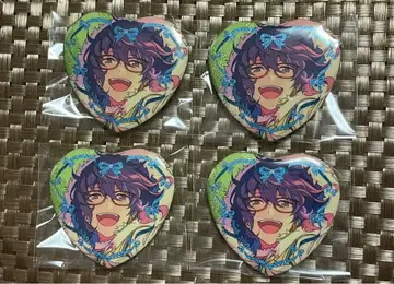 앙스타 라메키라 하트 캔뱃지 아오바 츠무기