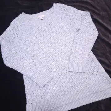 바나나리퍼블릭 케이블 뜨개질 메리노울 니트 스웨터 S