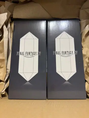 파이널 판타지14 LED 라이트 빛의 크리스탈 2개