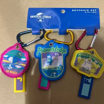 USJ 한정판 유니버설 스튜디오 재팬 키링 세트