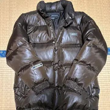 PIKO 다운 자켓 브라운 MEDIUM 광택