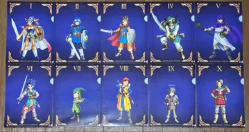 클리어 파일 세트 10장 드래곤 퀘스트 뮤지엄 한정판