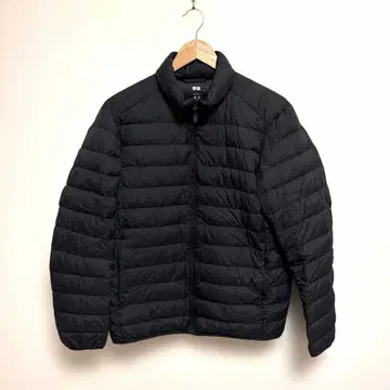 유니클로 울트라 라이트 다운 자켓 블랙 남성용 L