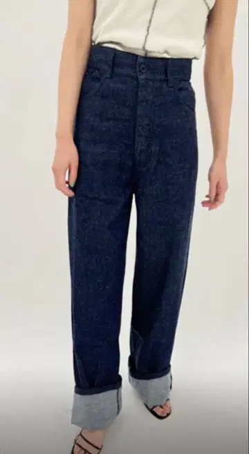 baserange Navalo Pants BLUE 데님