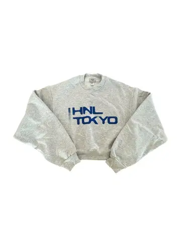 Marristea HNL TOKYO 크롭 맨투맨