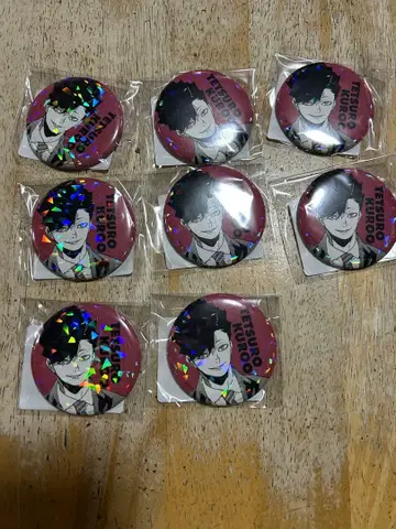 하이큐 쿠로오 테츠로 올스타 캔뱃지