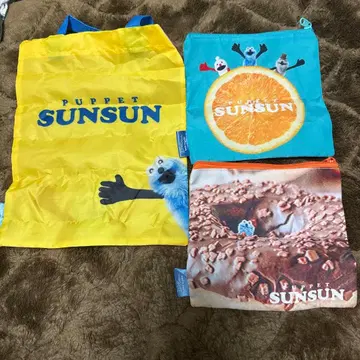 Puppet Sunsun & Nonnon 에코백 세트