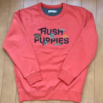 Hush Puppies 미사용 새상품 오렌지 크루넥 트레이닝복 S