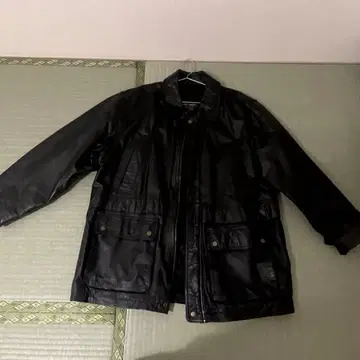 90's MAC HOPE 가죽 자켓 블랙 L