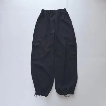 [ 인기 ] MARY QUANT 블랙 카고 팬츠 루즈핏