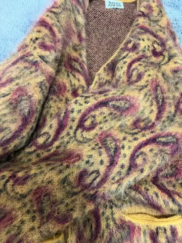 모헤어 가디건 모헤어 55%