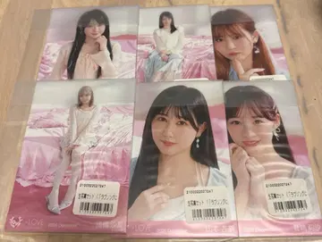 이코럽 브로마이드 미개봉 러브송에 휩싸인 재킷 사진 6세트