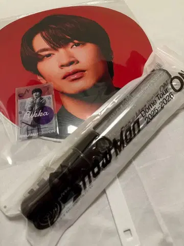 SnowMan Dome Tour 2025-2026 ON 응원봉 부채