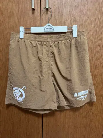 신일본 프로레슬링 로스인고 베이지 숏팬츠