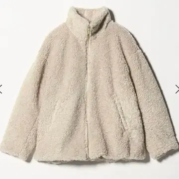 새상품 greenlabelrelaxing 보아 스탠드 카라 블루종 기타