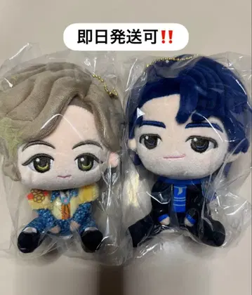 와카이 히로토 후지와라 스즈카 봉제 인형 1번 복권