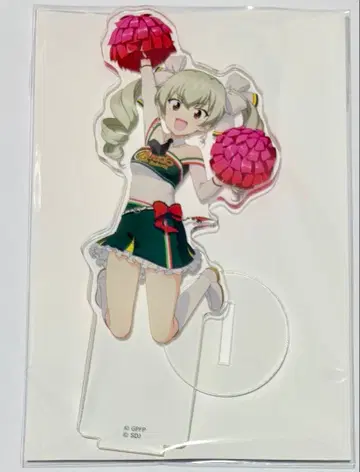 안초비 치어걸 아크릴 스탠드 걸즈 & 판처 전차도 대작전!