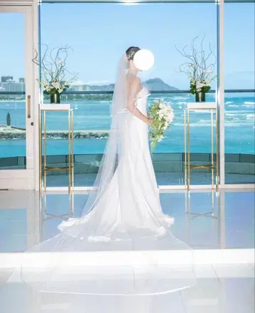 웨딩 베일 새틴 파이핑