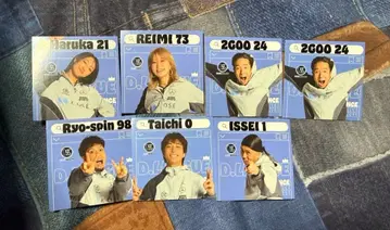 d리그 가챠 스티커 KOSE 8ROCKS 세트