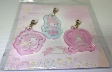 산리오 마이멜로디 산코이치 참 아크릴 키링