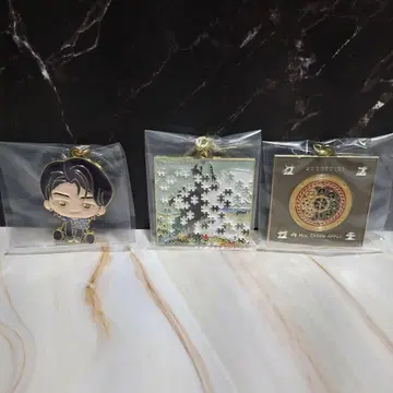 Mrs. GREEN APPLE 제일복권 메탈 참 3종