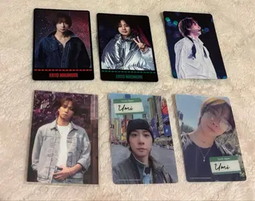 TravisJapan 나카무라 카이토 트레이딩 카드 6장 세트