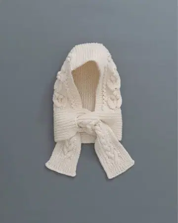 YUKI FUJISAWA 아란 니트 모자