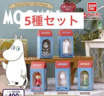 무민 미니어처 패키지 컬렉션 전 5종 세트
