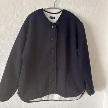 [ 새상품 가격표 포함 ] 네이비 버튼 플리스 자켓 LL 사이즈