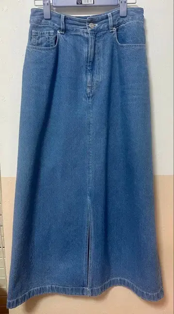 LACOSTE 라코스테 데님 롱 스커트