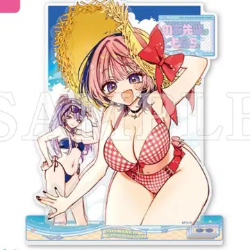 B상 노아 선배는 친구. 최애찬양 아크릴 디오라마 사오토메 노아&네기몬