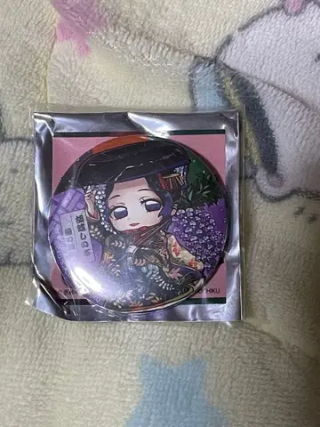 귀멸의 칼날 코쵸우 시노부 캔뱃지 교토 미나미자 가부키노야카타