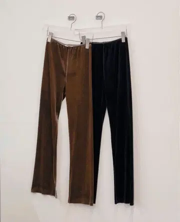 TODAYFUL 벨루어 슬릿 레깅스