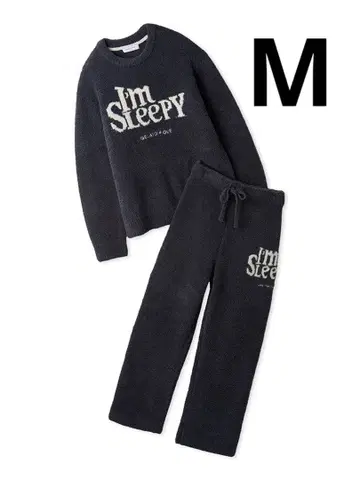 [ HOMME ] 파우더 쓰리피 로고 자카드 풀오버 & 롱 팬츠 세트