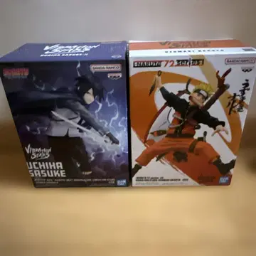 나루토 질풍전 피규어 나루토 사스케 세트