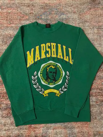 Marshall University 그린 스웨트 셔츠