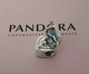 판도라 참 하트 결혼 반지