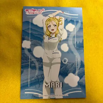 러브 라이브 선샤인 엽서 마리 아와시마 호텔