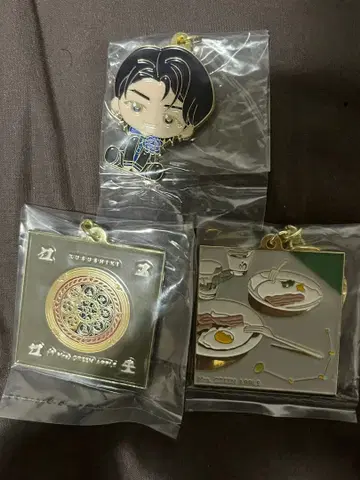 Mrs. GREEN APPLE 미세스 제일복권 F상 메탈 참 3종 세트