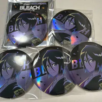 BLEACH 메탈릭 캔뱃지 쿠치키 루키아 5개
