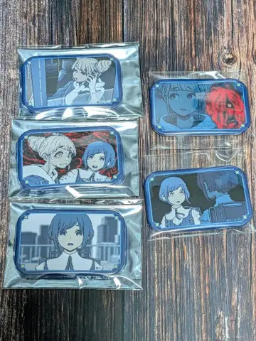 도시전설 해체 센터 스퀘어 캔뱃지 후쿠라이 아자미 재스민