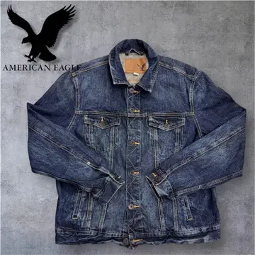 American Eagle 데님 자켓 G 인디고 아메카지