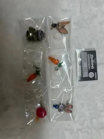 주토피아 2 메지루시 액세서리 6개