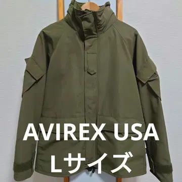 새상품급 AVIREX U.S.A. 밀리터리 자켓 L 사이즈 ECWCS