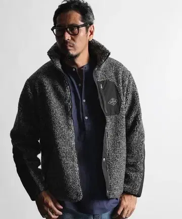 새상품급 17,600엔 보아 플리스 자켓 라이트 아우터 L