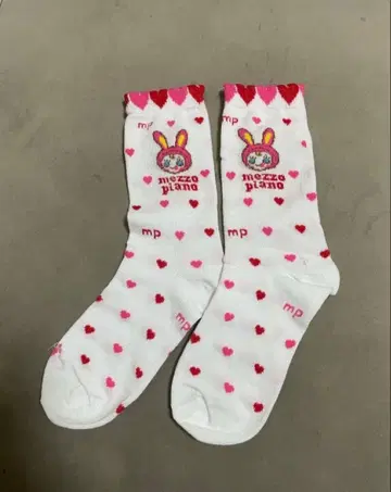 mezzo piano 베리에짱 양말 삭스 여성용 하트 새상품