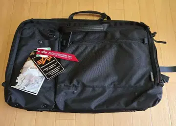 ALPHA INDUSTRIES 3WAY 비즈니스 백 블랙 PC 대응