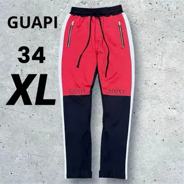 GVAPI(GUAPI) 바이컬러 스웨트 팬츠 스트릿 남성용 34