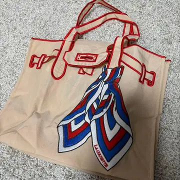 라쿠제트 LA COUSETTE 토트백 S 사이즈 스카프 베이지